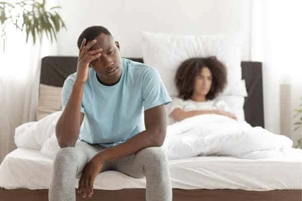 Man upset about ED symptoms Ramsey