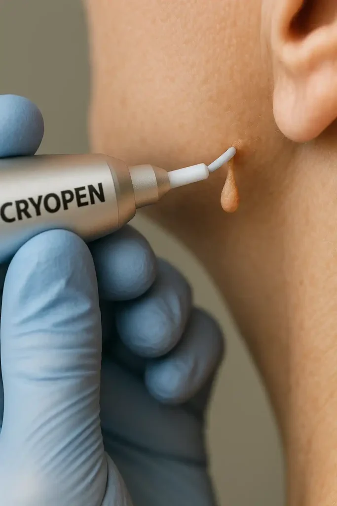 Cryopen for skin tags removal Ramsey speak to our team today!
