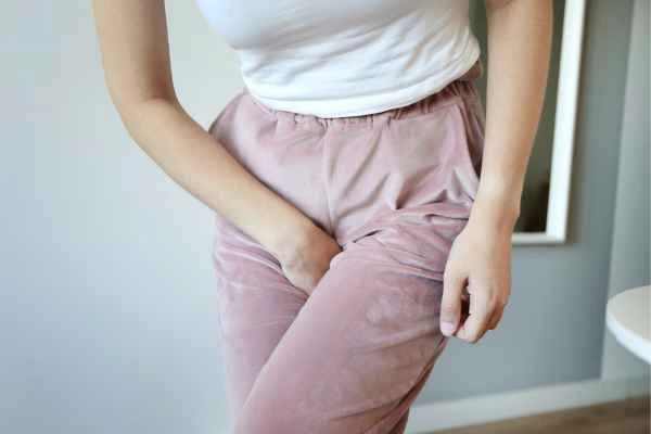 woman struggling with urine incontinence Ramsey