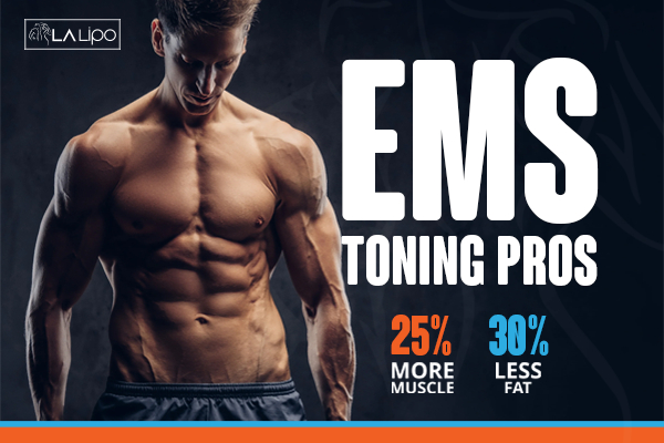 Benefits of LA-EMS Body toning treatment to improve your core strength Ramsey