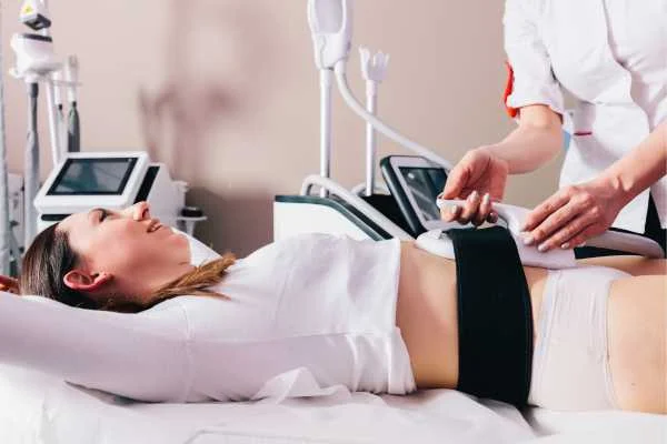 woman having body sculpting to help improve her body image and her mental health Ramsey